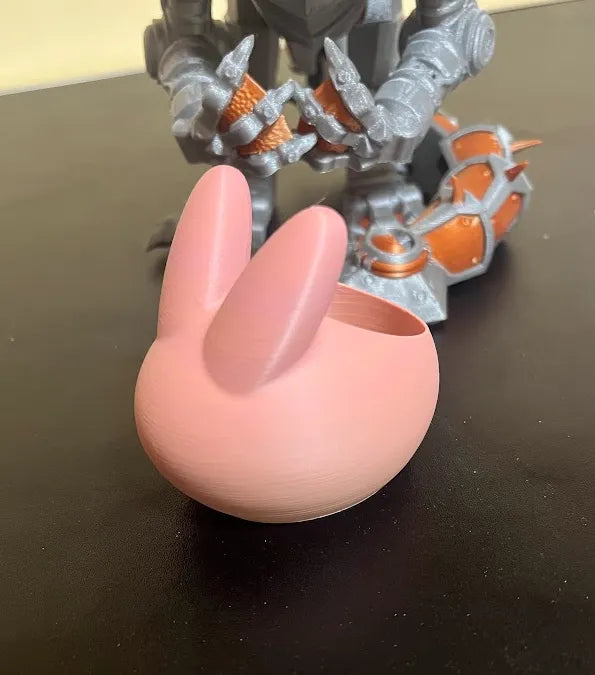 Bunny Tealight Holder - 3D Printed Candle Holder - Rabbit Candle Holder - Minimalist Easter Decor - Modern Bunny Ornament-Bunny Easter Gift