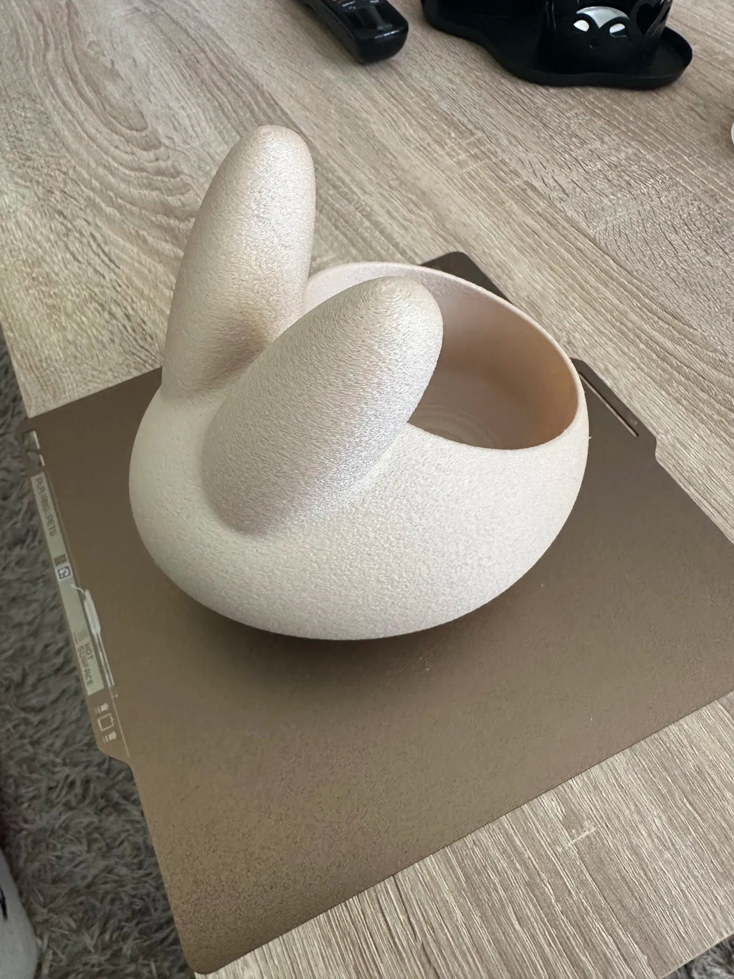 Bunny Tealight Holder - 3D Printed Candle Holder - Rabbit Candle Holder - Minimalist Easter Decor - Modern Bunny Ornament-Bunny Easter Gift