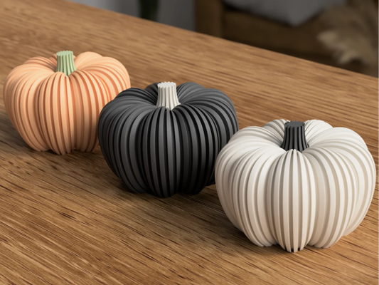 Halloween Pumpkin Holder - Minimalist Halloween Decor - Modern Fall Decor - Autumn Home Decor - Thanksgiving Table Decor - 3D Printed Holder