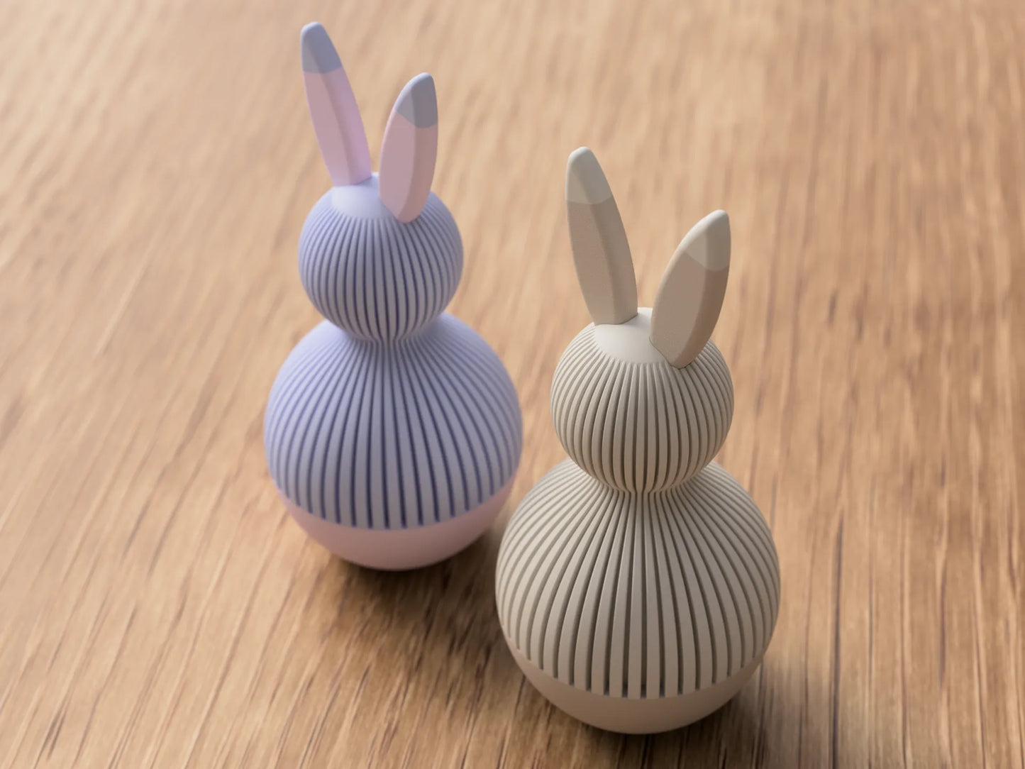 Bunny Storage Container - Minimalist Easter Bunny Container - 3D Printed Jar- Modern Easter Decor- Elegant & Japandi Style- Spring Bunny Jar