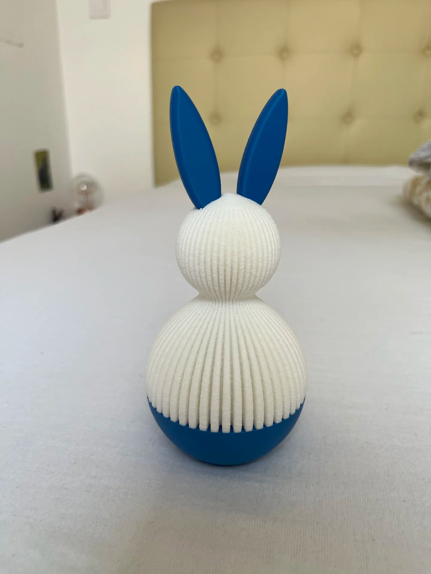 Bunny Storage Container - Minimalist Easter Bunny Container - 3D Printed Jar- Modern Easter Decor- Elegant & Japandi Style- Spring Bunny Jar